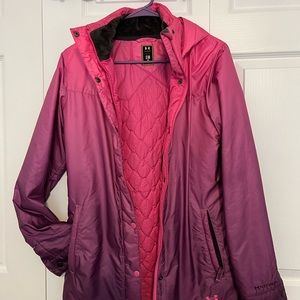 Bright Pink Ski Jacket-Under Armour-Size S
